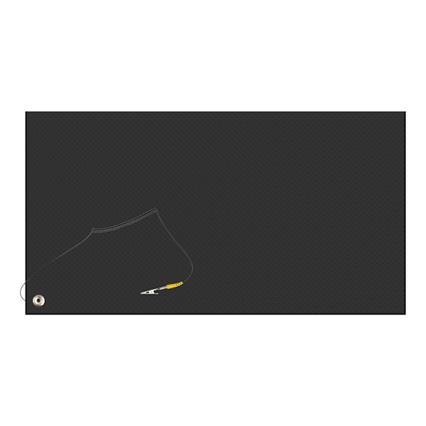 ESD mat for handling electronics, 700x500mm, black