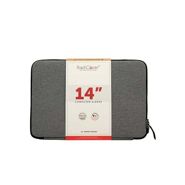 Radicover Antiradiation Computer Sleeve 14" Universal Grey Fabric