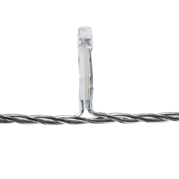 Nedis Dekorativa Istapps ljus | 180 LED's | Kall Vit | 5.90 m | Ljuseffekter: 7 | Strömadapter