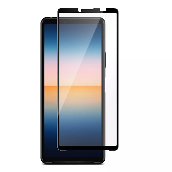 panzer Sony Xperia 10 III Full-Fit Glass Black Transparent