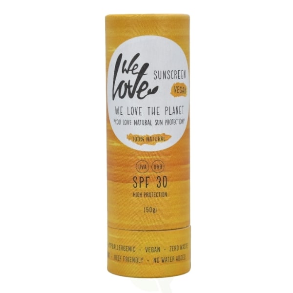 We Love The Planet Vegan Sunscreen Stick SPF30 50 gr