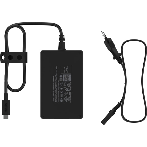 Belkin Connect USB-C Core GaN 100 W nätladdare, svart