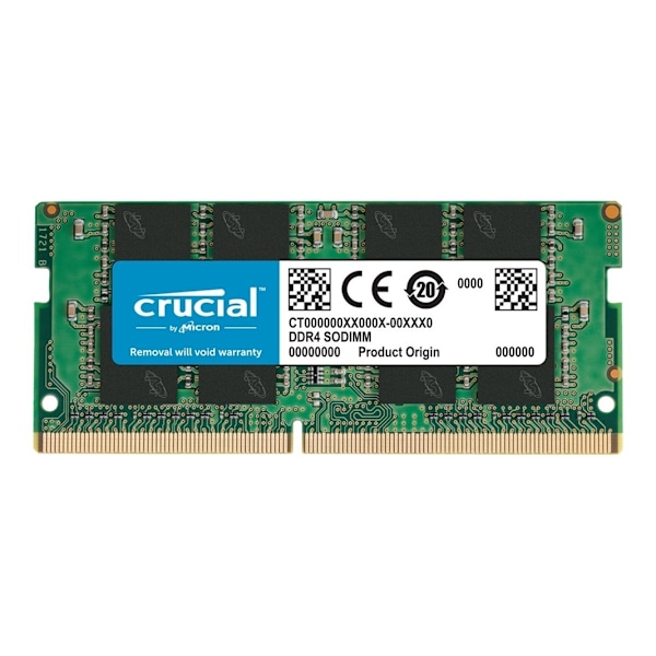 Crucial DDR4 8GB 2400MHz CL17 icke-ECC SO-DIMM 260 PIN