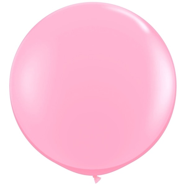 GIGANTISK ballon, 100 cm, 1 stk, Rosa