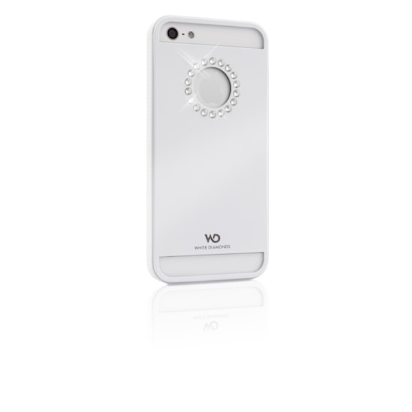 White Diamonds WHITE-DIAMONDS Skal Metal iPhone 5/5s/SE Flower Vit Vit