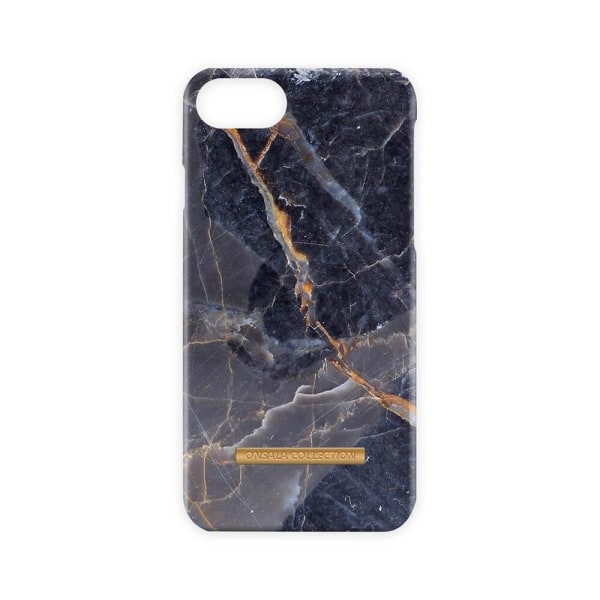 Onsala Mobilcover Shine Grey Marble iPhone 6/7/8/SE2020/22 Svart