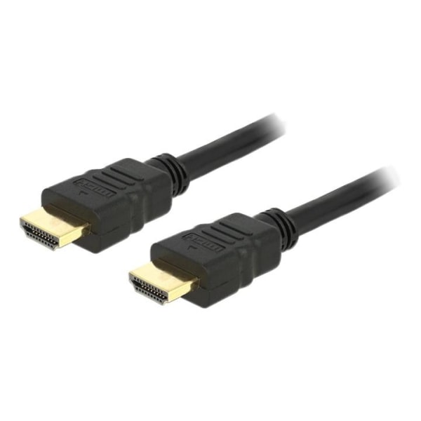 Delock Cable High Speed HDMI with Ethernet - HDMI A male > HDMI