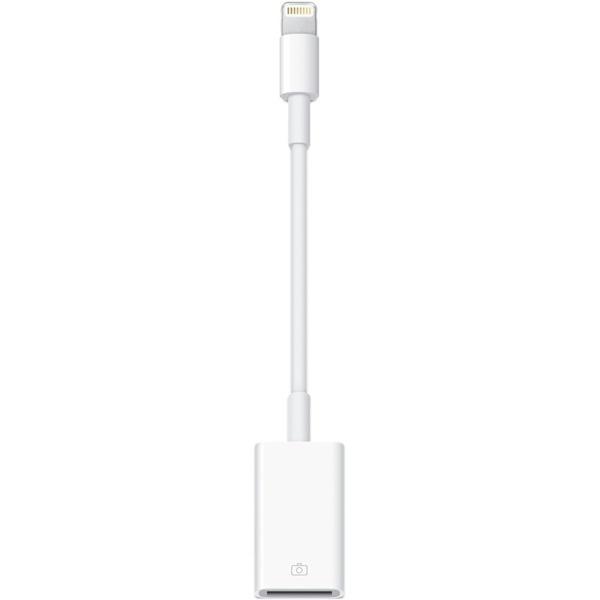 Apple Lightning - USB-kamerasovitin, valkoinen