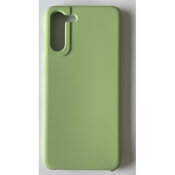 Grønt silikoneskal - Samsung Galaxy S21 Plus Grön