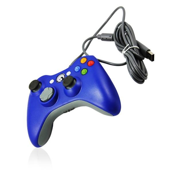 Controller til Xbox 360 (blå)
