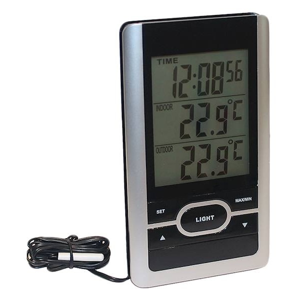 Termometerfabriken Upplyst termometer, Stor display