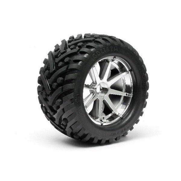 HPI Mounted Goliath Tire 178X97Mm On Blast Wheel Crm