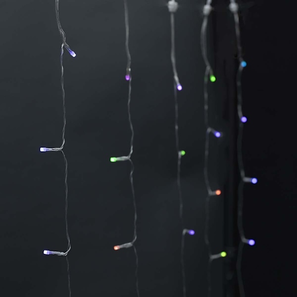 Nedis SmartLife Jouluvalot | Verho | Wi-Fi | RGB | 180 LED's | 3 m | Android™ / IOS