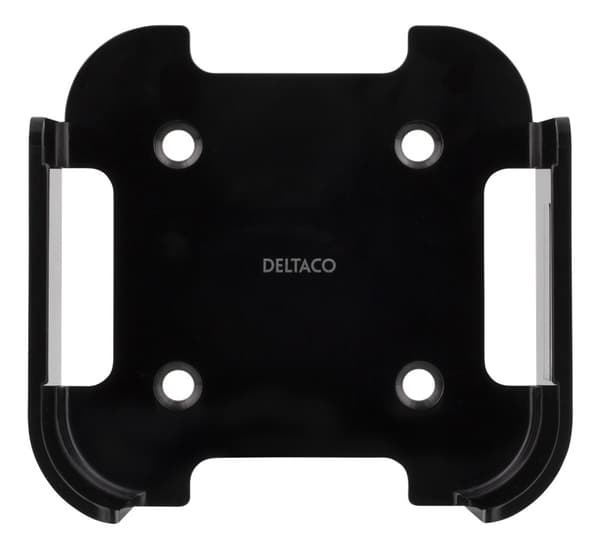 DELTACO seinäkiinnike 1. ja 2. sukupolven Apple TV:lle, musta