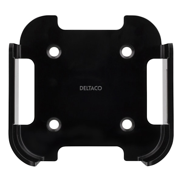 DELTACO vægbeslag til 1. og 2. gen Apple TV, sort