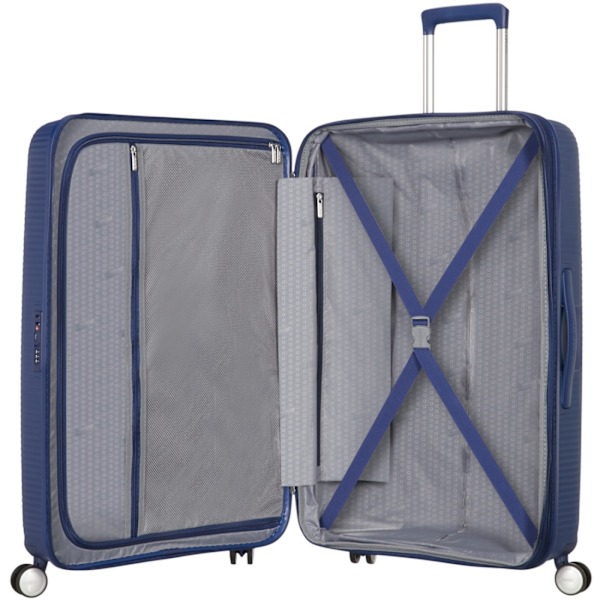 American Tourister Soundbox Resväska 67 Exp. Midnight Navy