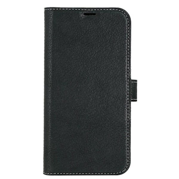 Essentials iPhone 14 Pro Leather wallet,detachable,Green Grön