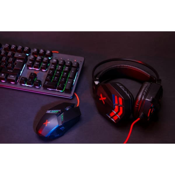 Maxlife Gaming MXGH-200 wired headset jack 3,5mm black