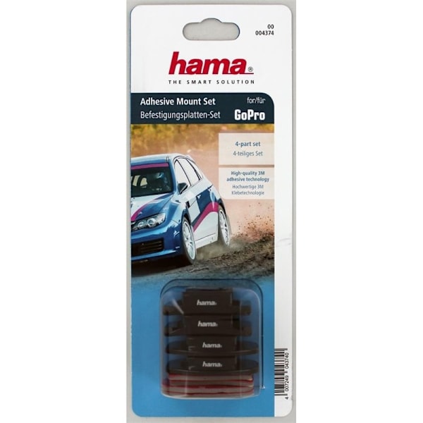 HAMA GoPro -kiinnike itseliimautuva