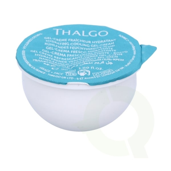 Thalgo Source Marine Hydrating Cooling Gel-Cream - Refill 50 ml Dehydrated Skin