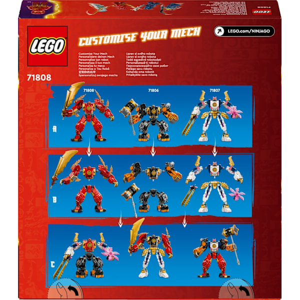 LEGO Ninjago 71808  - Kain tulielementti-robotti