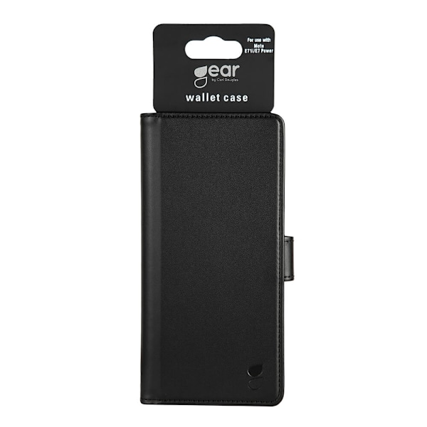GEAR Mobilfodral 3 Kortfack Svart - Motorola Moto E7i/E7i Power Svart