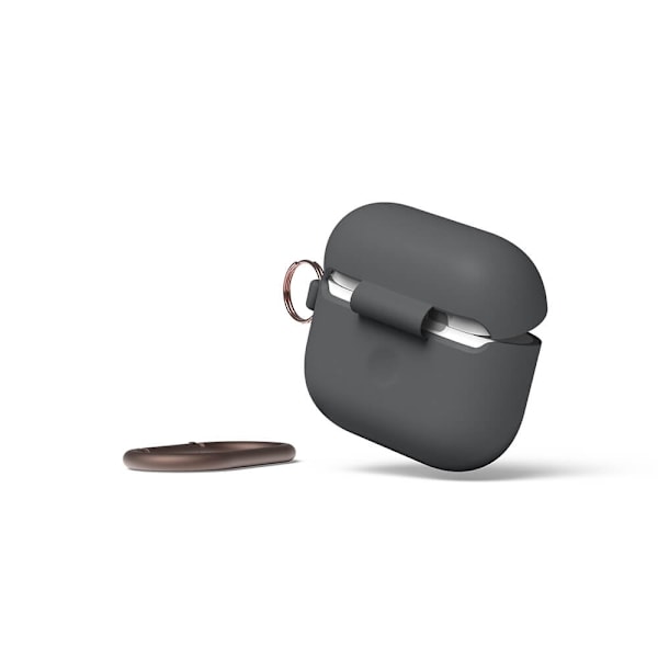 Elago AirPod 3 Hang Silicon Case Dark Grey