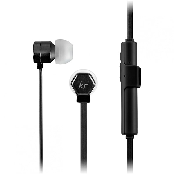 KitSound Hovedtelefon In-Ear Hive Trådløs Sort Mic Svart