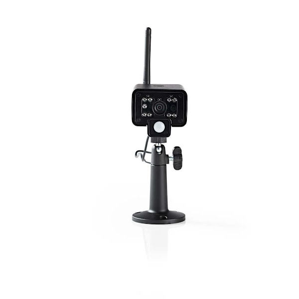 Nedis Digital trådlös kamera | 2.4 GHz | VGA | Inomhus och utomhus | Nattsikt: 5.00 m | Betraktningsvinkel: 73 ° | Svart | IP54
