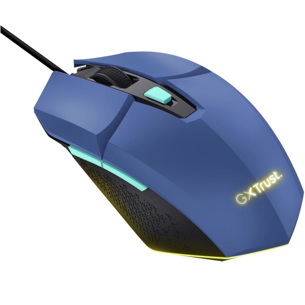 Trust GXT 109B Felox Illuminated Gaming mouse Blå