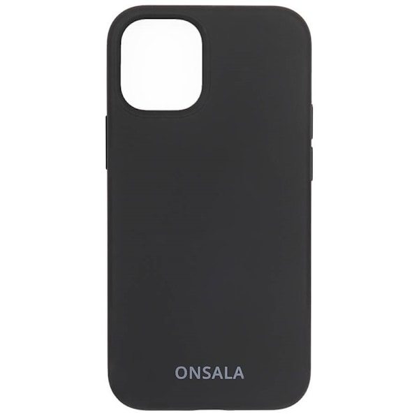 Onsala Suojakuori Silikooni Black - iPhone 12 Mini Svart
