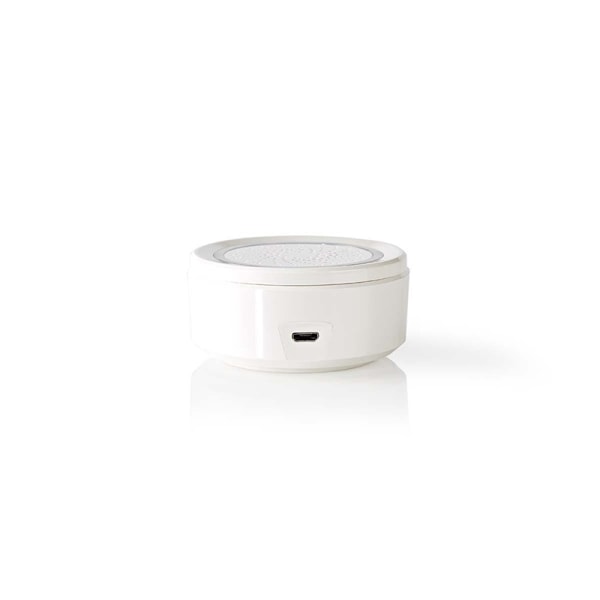 Nedis SmartLife Sireeni | Wi-Fi | Verkkovirtakäyttöinen | 8 ääntä | 85 dB | Android™ / IOS | Valkoinen