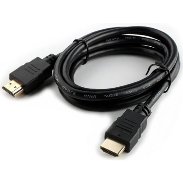 NORDIQZENZ HDMI-kabel, High-Speed Premium, 4K, HDMI 2.0, 2m, Sva