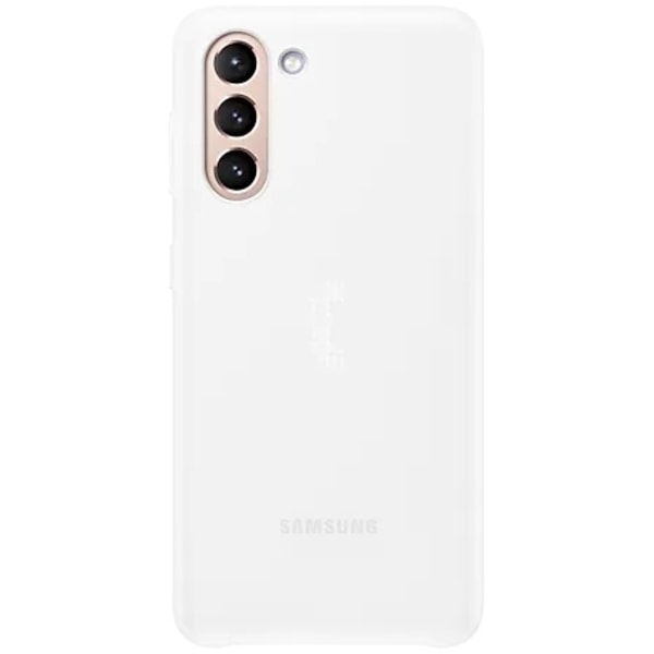 Samsung Galaxy S21 Plus Smart LED Skal, Vit Vit