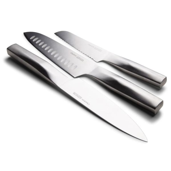 Orrefors Jernverk 3-pack knivar, Premium Stål Stål