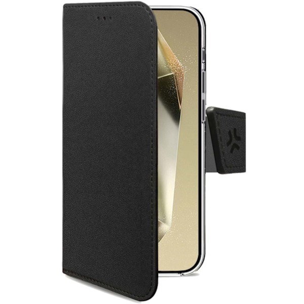 Celly Wally Wallet Case Galaxy S24 Ultra 5G Sort Svart