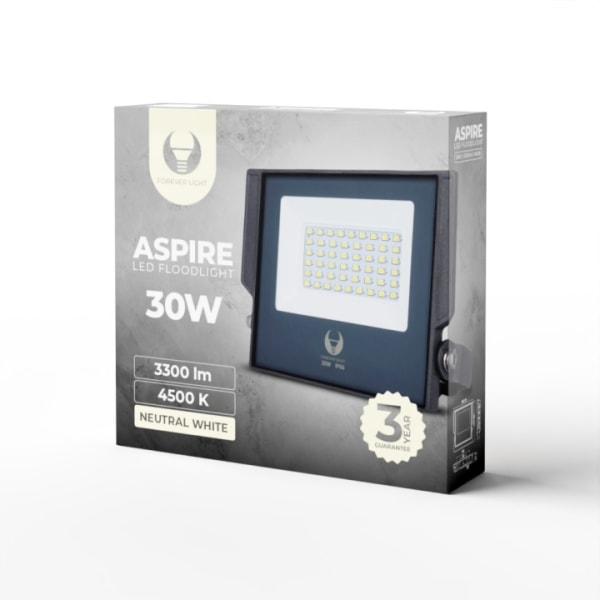 Forever Light ASPIRE - LED Spotlight, 30W, 4500K, 3300lm, 230