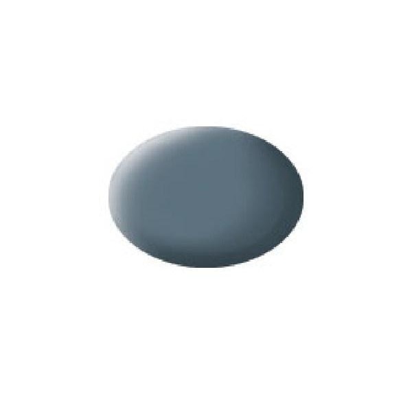 Revell Aqua greyish blue mat, 18ml Grå