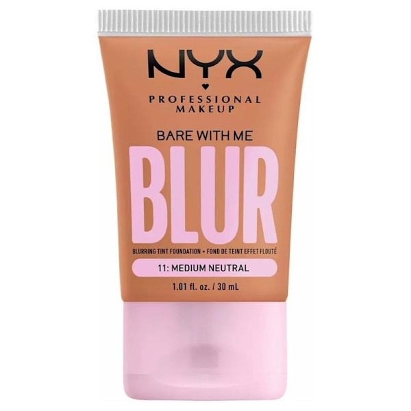NYX PROF. MAKEUP Bare With Me Blur Tint Foundation 30ml 11 Medium Neutral
