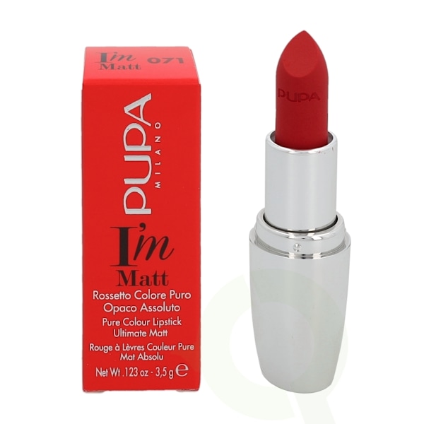 Pupa Milano Pupa I'M Matt Lipstick 3.5 gr #071 True Red Matt