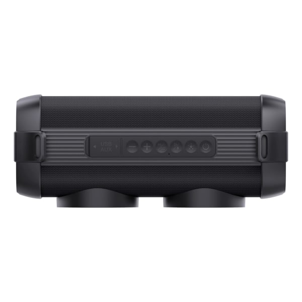 STREETZ BT Boombox 2x 4 W, rain resistant, AUX, USB flash, LED,