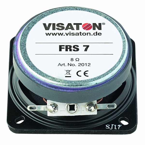 Visaton FRS 7 - 8 Ohm - 6,5 cm (2,5") fullregisterhögtalare