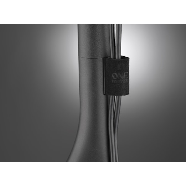 One for All WM7461 -Design lattiajalusta 32-65" televisioille, harmaa metalli