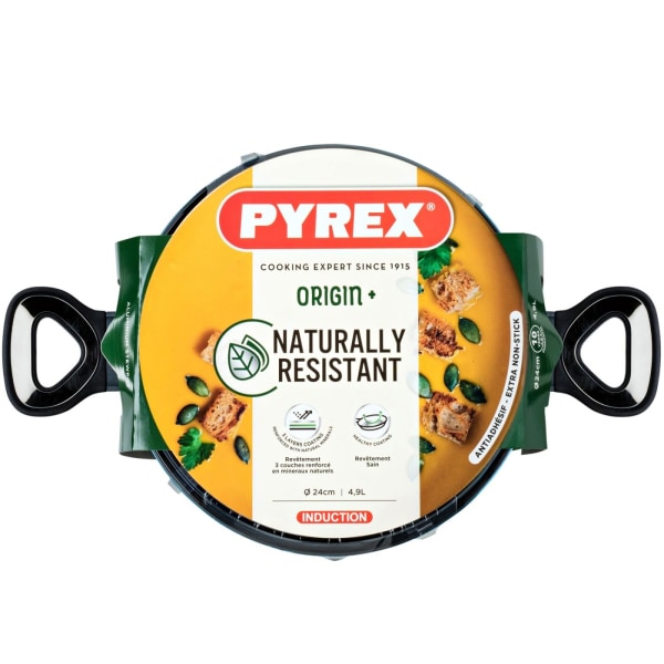 Pyrex Gryta 4,9L MED LOCK ORIGIN+