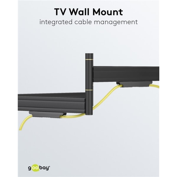 Goobay Tv-vægbeslag Pro FULLMOTION (L) wide Range til tv-apparat