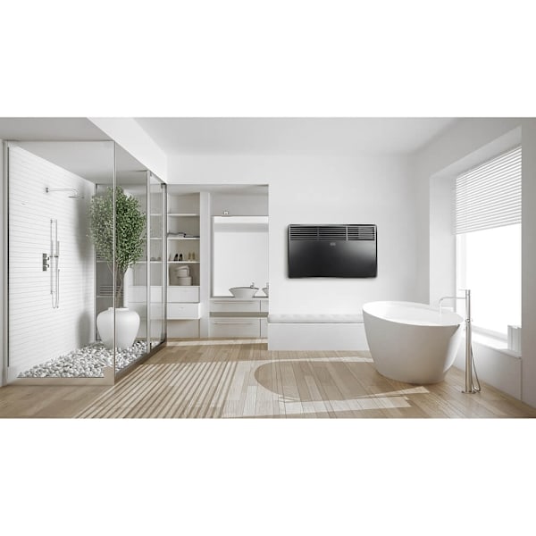 BLACK+DECKER Panel Radiator 1200W Sort