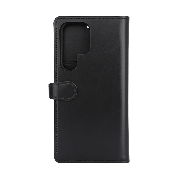 BUFFALO 2in1 Wallet Leather 3 card Samsung S23 Ultra 5G Black Svart