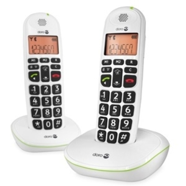 Doro PhoneEasy 100w Duo Vit (5547) Valkoinen