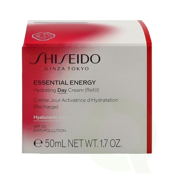 Shiseido Essential Energy kosteuttava päivävoide - täyttö 50 ml