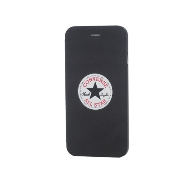 CONVERSE iPhone6 5,5" Booklet Canvas Black Svart